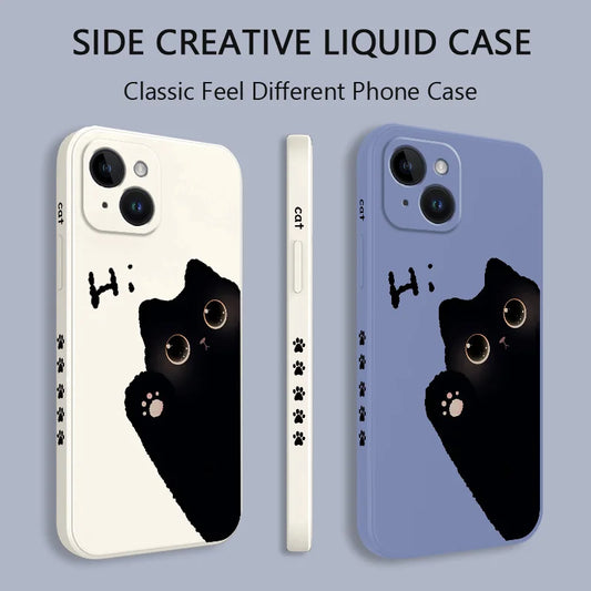 Iphone Hi Cat Phone Case