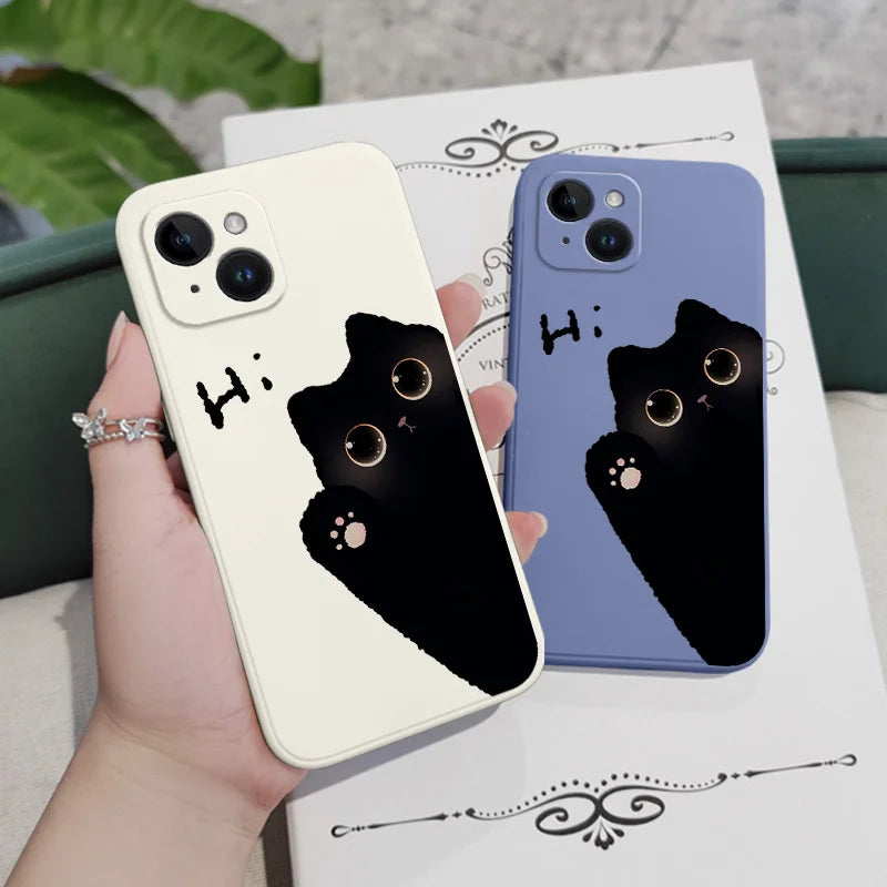 Iphone Hi Cat Phone Case