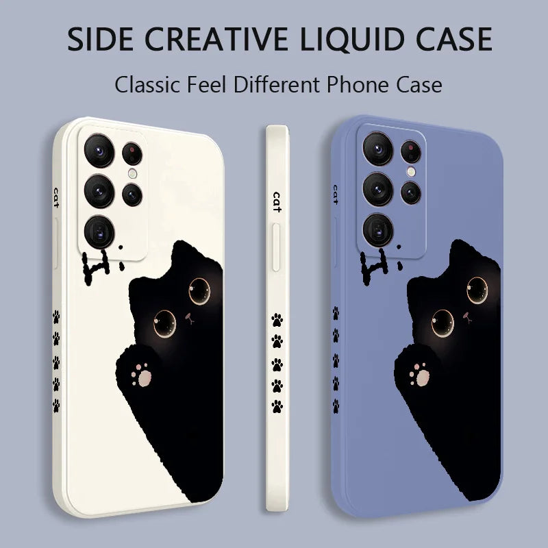 Hi Cat Phone Case For Samsung S Series