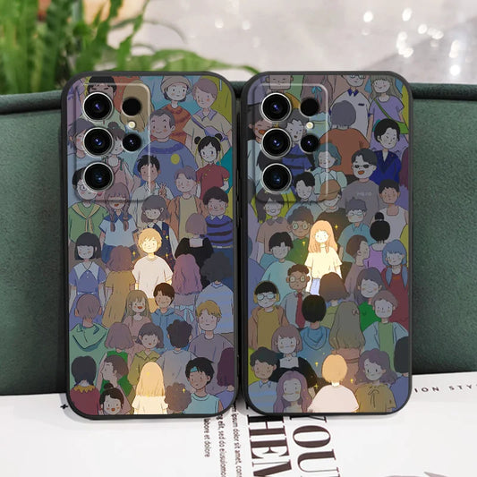 Samsung Galaxy S20, S10, S9 Our First Meeting Phone Case